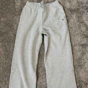 Champion Women's High-Rise Fleece Wide Leg Sweatpants